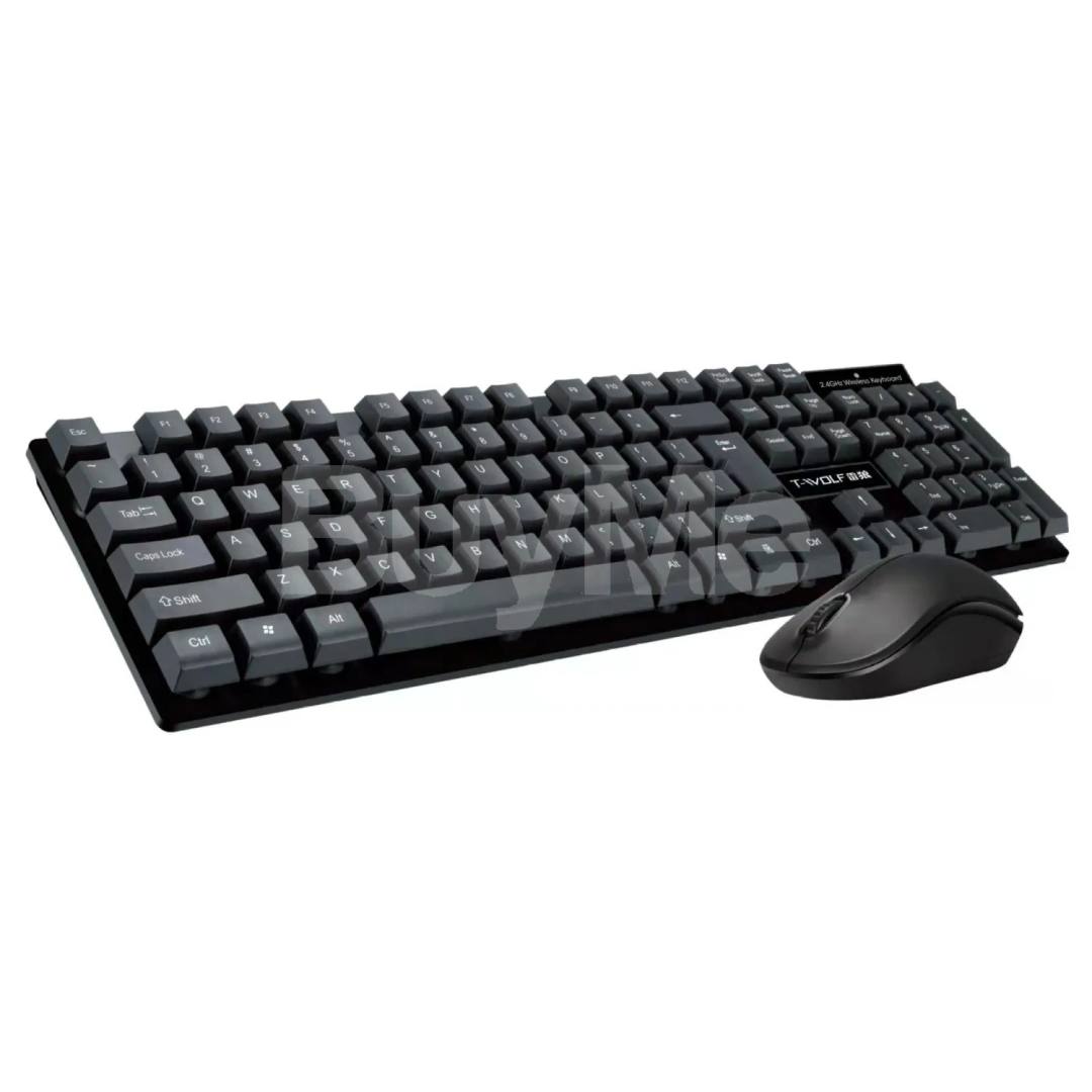 T-WOLF MECHANICAL WIRELESS KEYBOARD AND MOUSE
