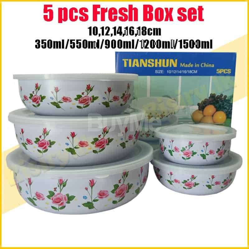 5 PCS STORAGE BOWL SET