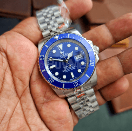 ROLEX DATE ADJUSTABLE ROYAL WATCH - MID BLUE DIAL