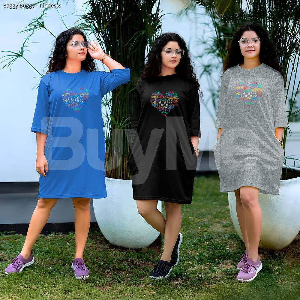 BAGGY T SHIRT DRESS