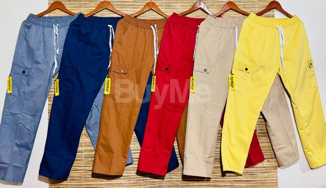 UNISEX BIG FOLT CARGO POCKET JOGGER PANTS