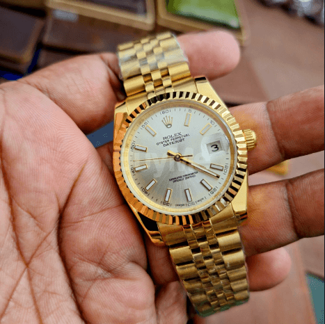 ROLEX DATE ADJUST ROYAL WATCH - WHITE DIAL