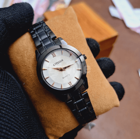 CITIZENS LADIES WATCH - BLACK COLOUR STRAP