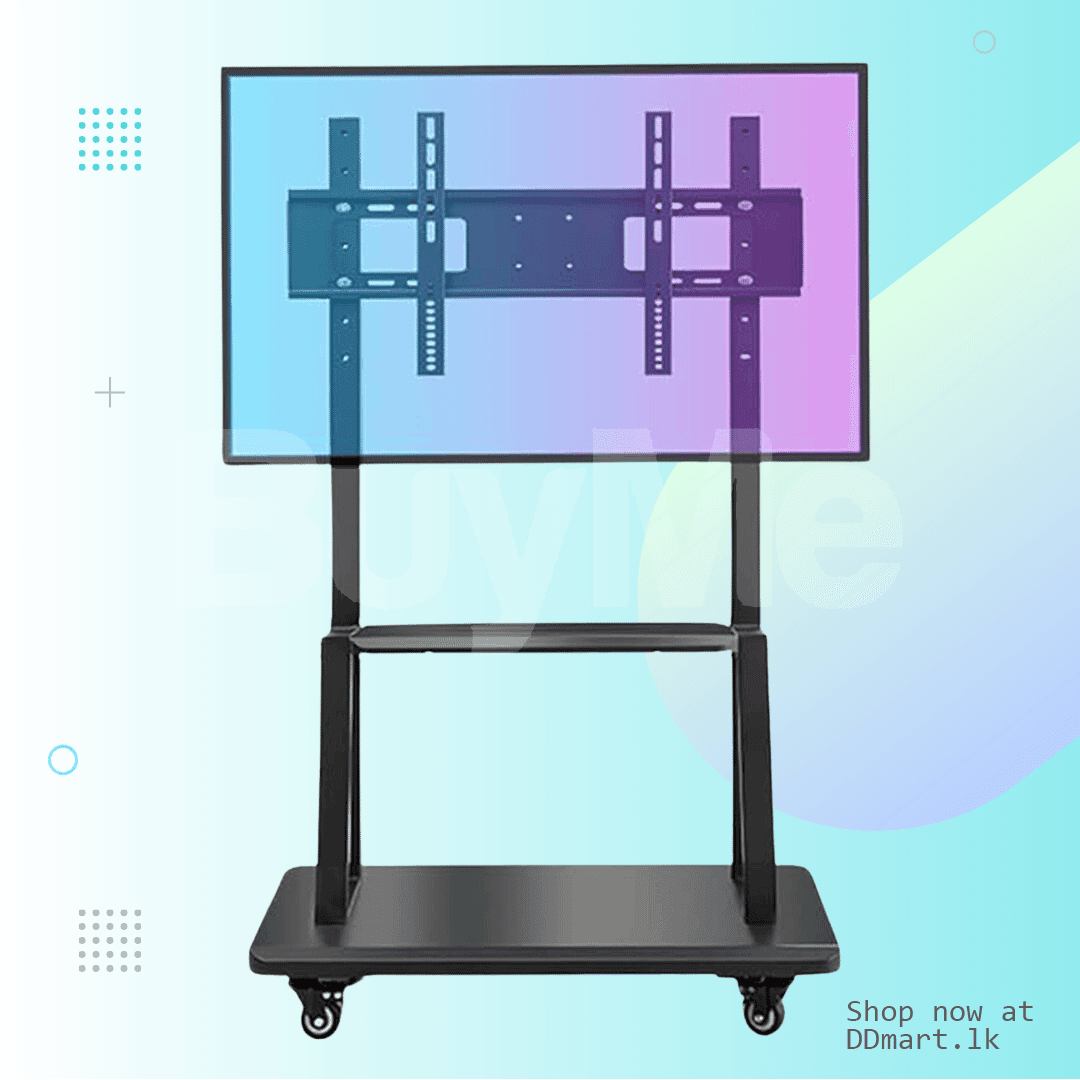 TROLLEY MOVABLE TV STAND BRACKET 55″-100″ LCD & LED