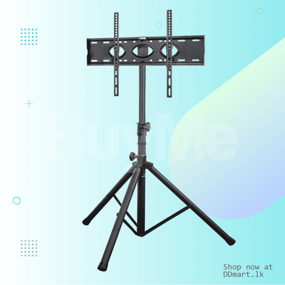 HEAVY DUTY TV TRIPOD STAND | SUPPORTS TVS UP TO 55 INCHES