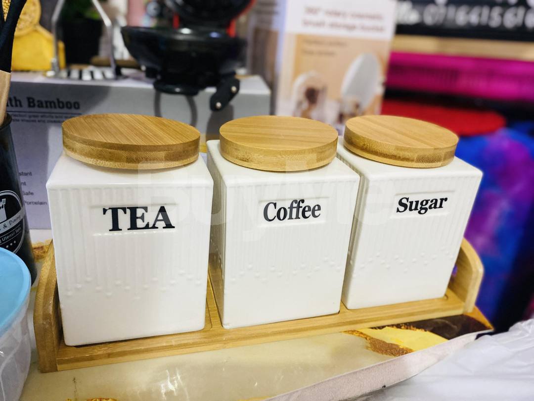 TEA CANISTER SET