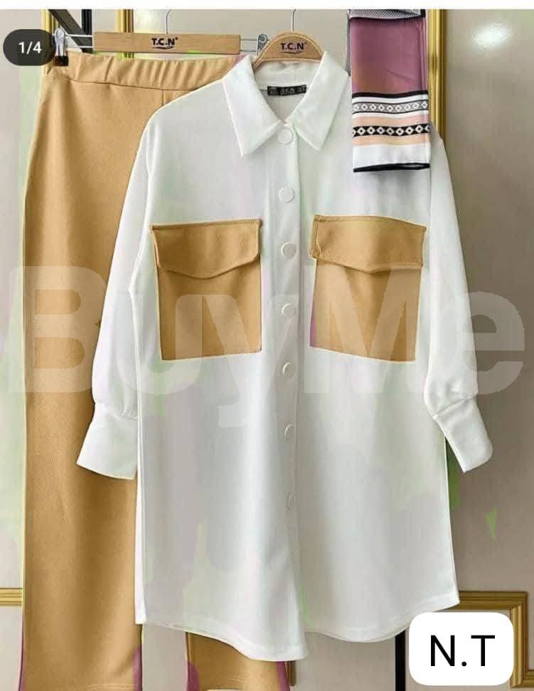 TOP FABRIC: MASERATI/.CREAP - BEIGE