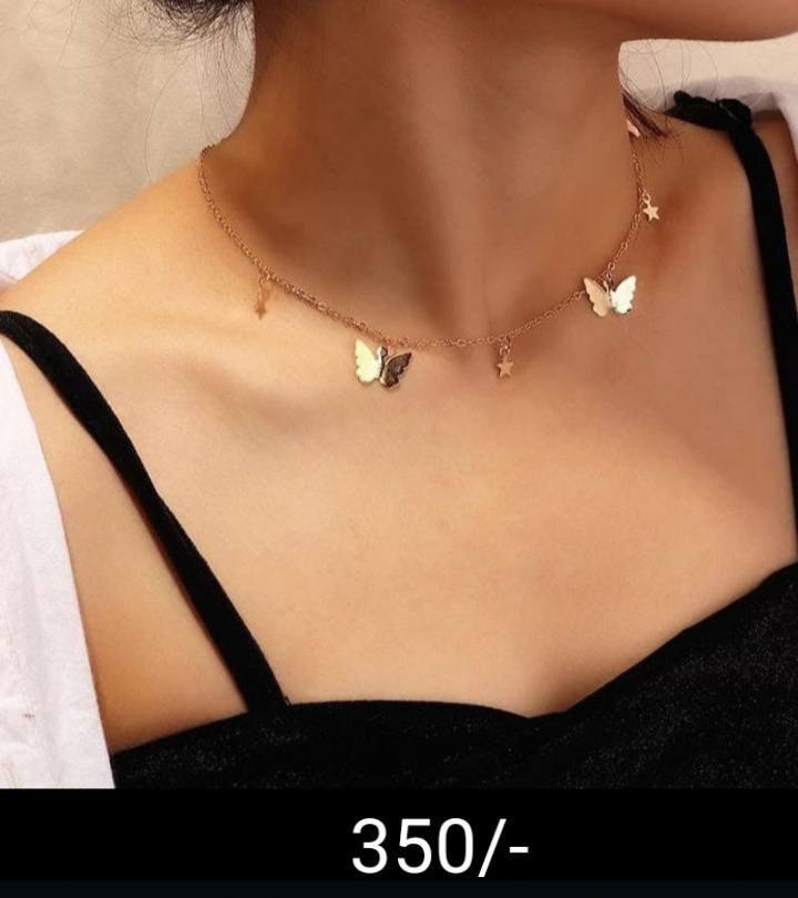 BUTTERFLY NECKLES
