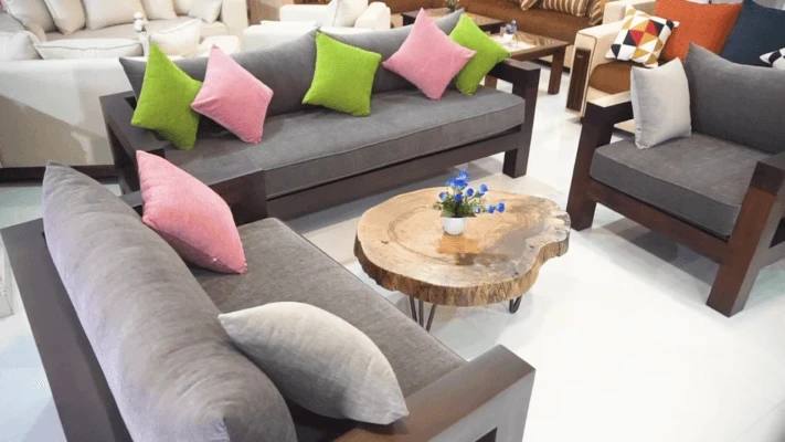 GOLF HEAVY TEAK SETTEE