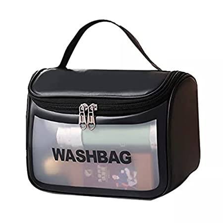 COSMETIC TRAVEL WASH BAG (BLACK) (P00086)