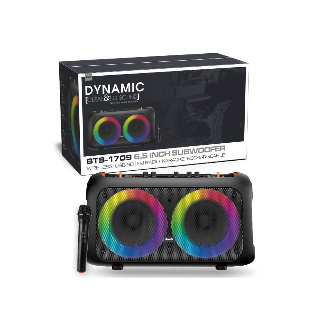 BTS-1709 BASS PORTABLE SUBWOOFER (P04777)