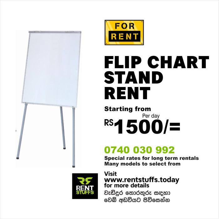 FLIP CHART WITH STAND FOR RENTAL