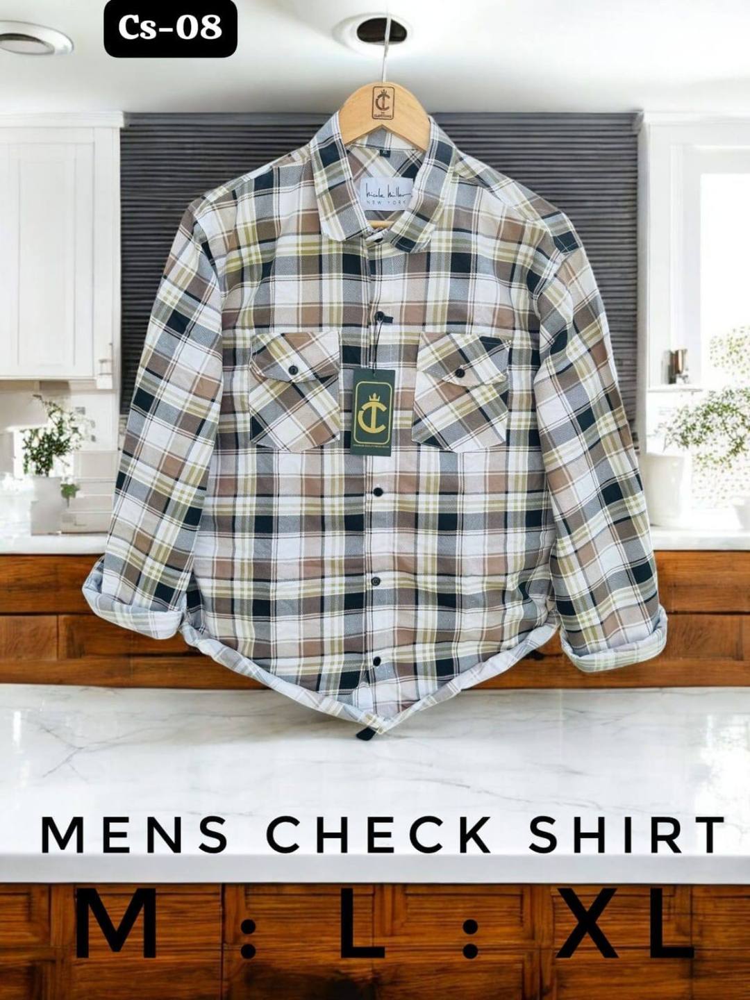 MENS CHECK SHIRTS