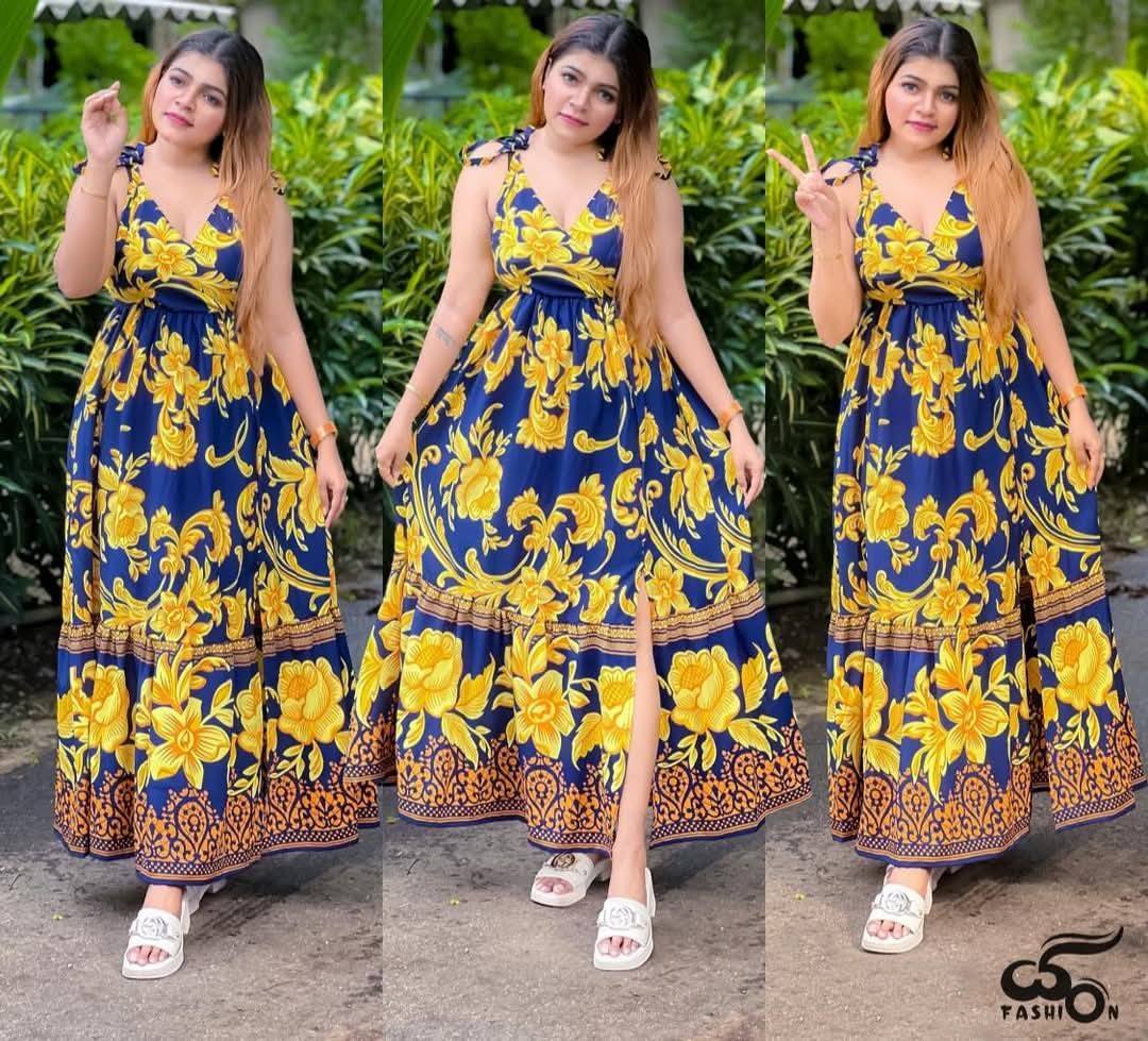 CASUAL LONG FROCK
