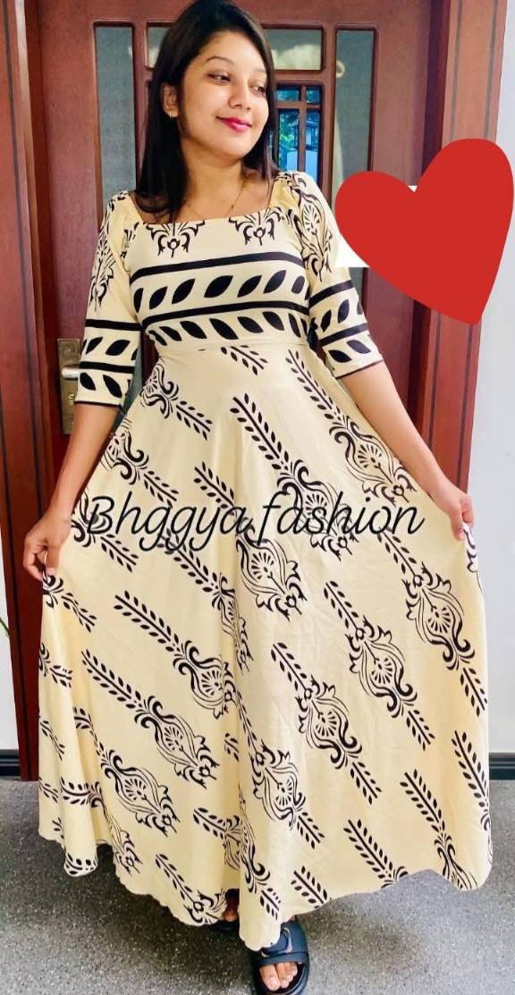 TRENDY LONG FROCK DESIGN