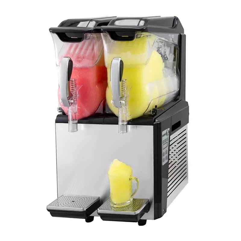 COMMERCIAL DOUBLE CANISTER SLUSH MACHINE XRJ10