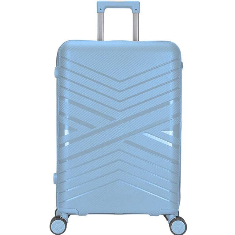 BYILALBAO POLYPROPYLENE TRAVEL LUGGAGE BAG LIGHT BLUE – SMALL