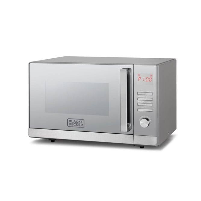 BLACK+DECKER 30L SS MIRROR FINISH MICROWAVE OVEN WITH GRILL OGB-MZ30PGSS-B5