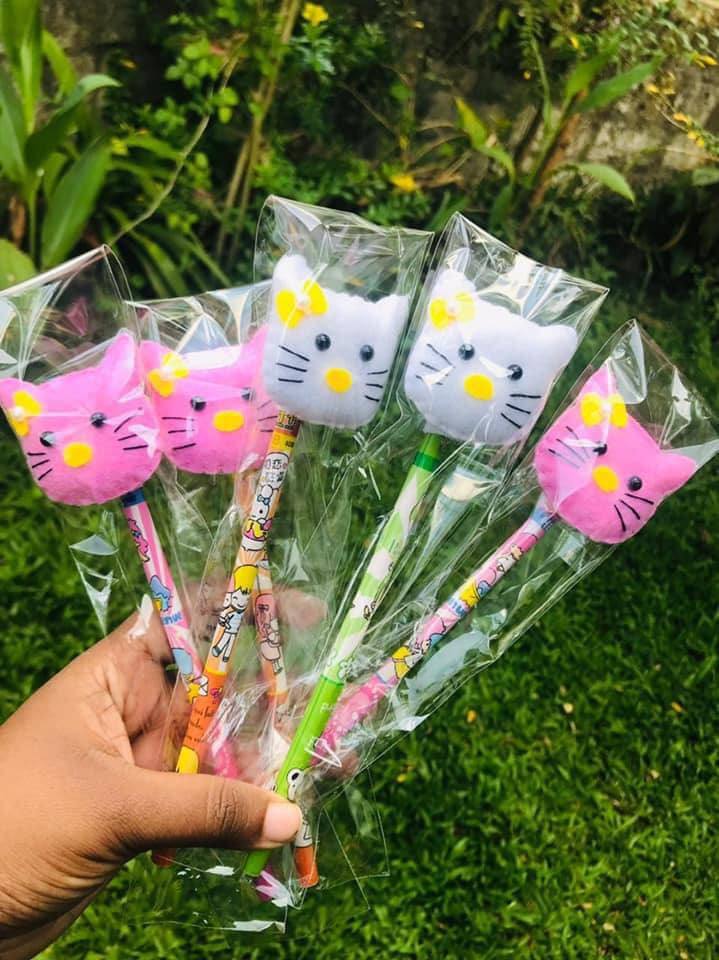 PINK CAT PENCIL