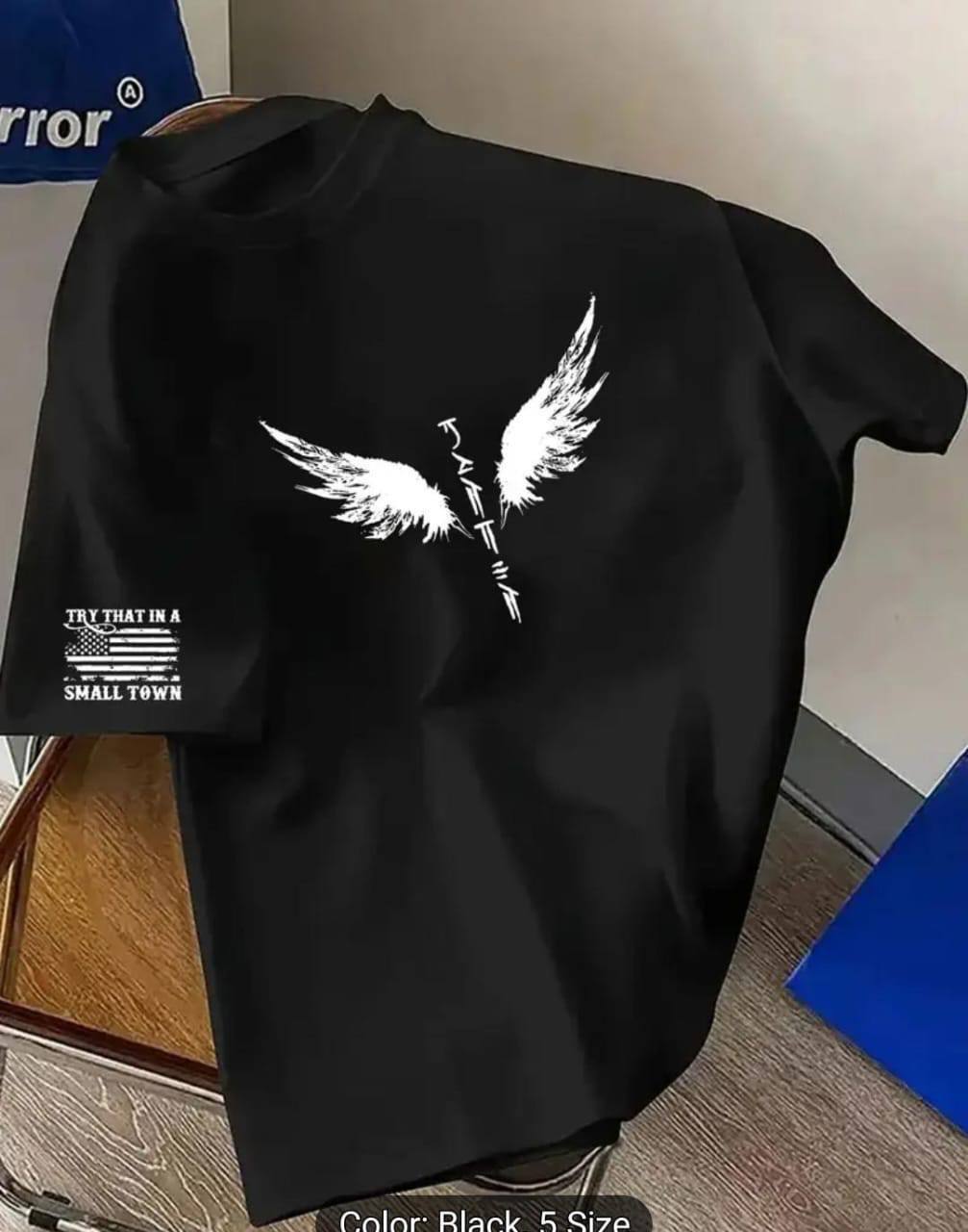 STUNNING BAGGY T-SHIRT - BLACK