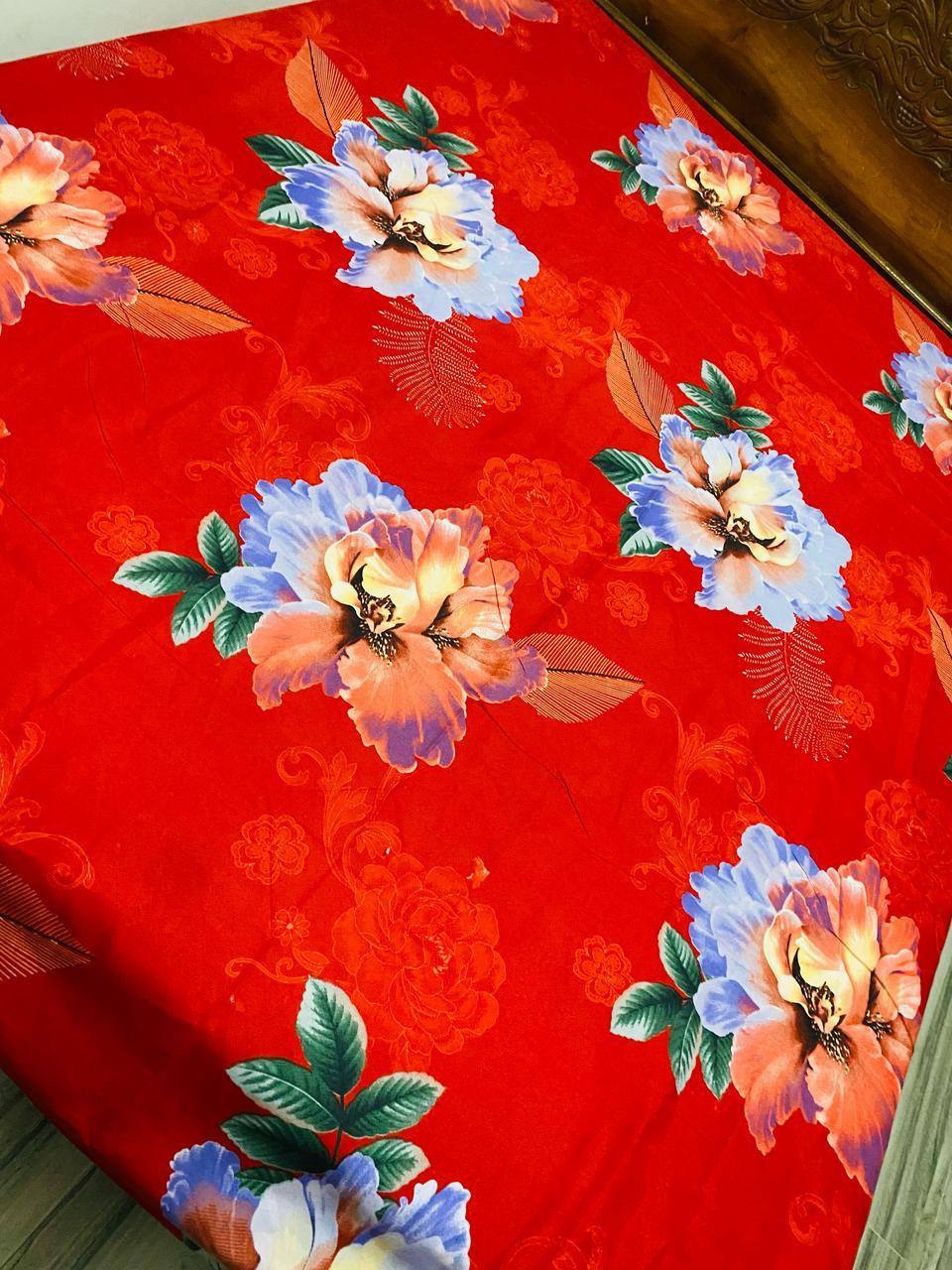 VIBRANT BEDSHEETS - RED