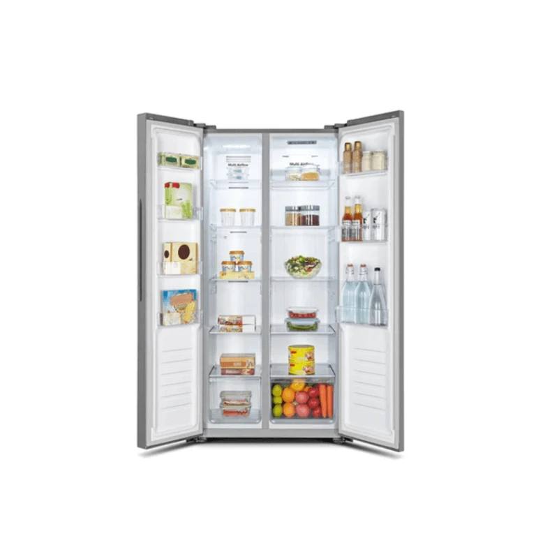 HISENSE 428ℓ SIDE BY SIDE INVERTER REFRIGERATOR-HNRFBCD428WSLV