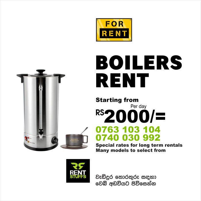 BOILERS FOR RENT