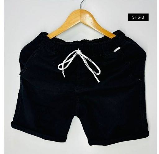 DAZZLING MENS PATCH SHORT - BLACK