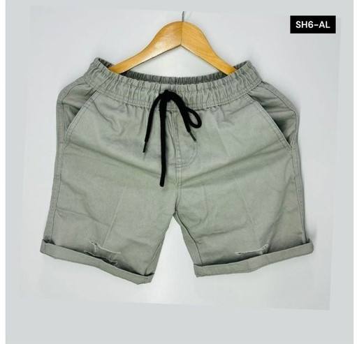 DAZZLING MENS PATCH SHORT - SLATE GREY