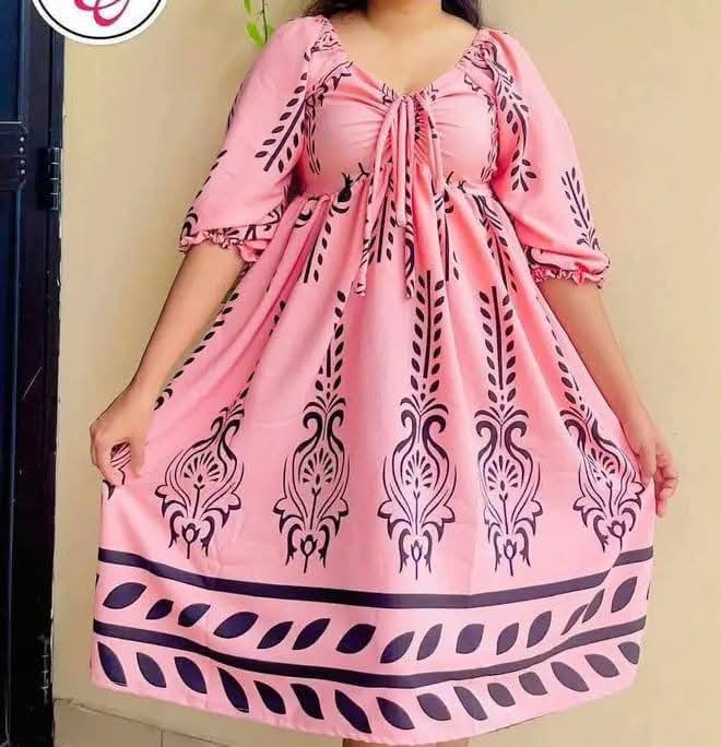 SHORT FROCK DESIGN FOR LADIES