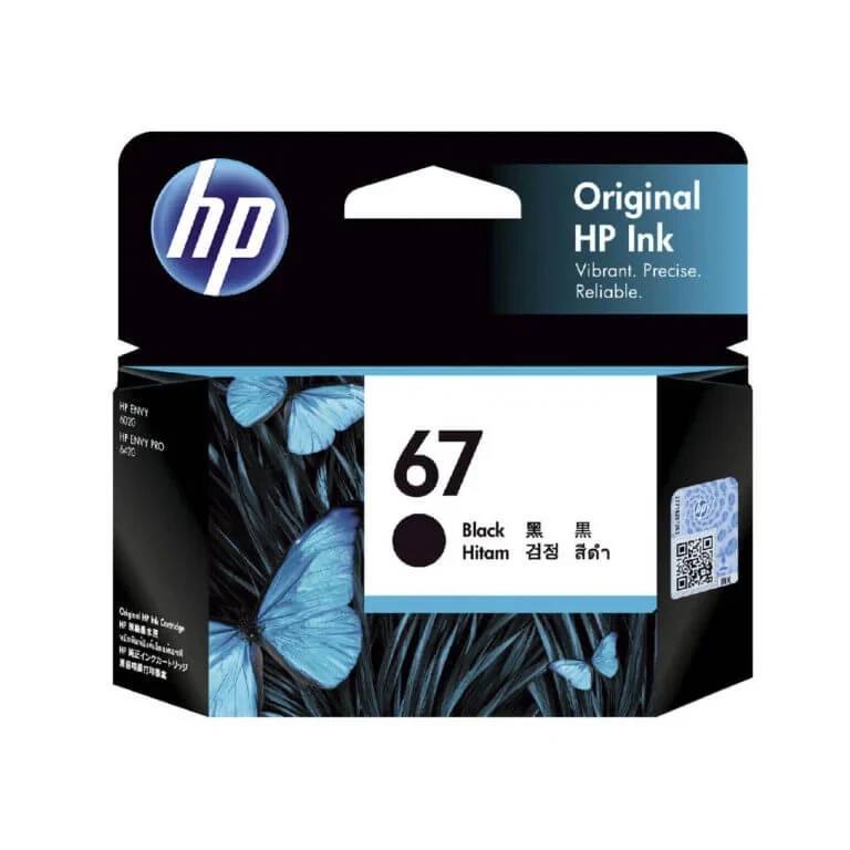 HP 67 BLACK ORIGINAL INK CARTRIDGE