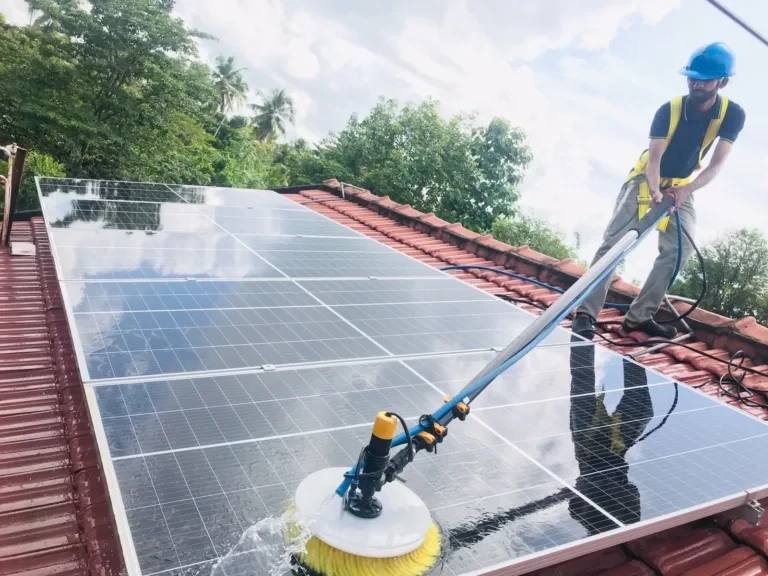 SOLAR PANEL SYSTEM CLEANING AND SERVICE