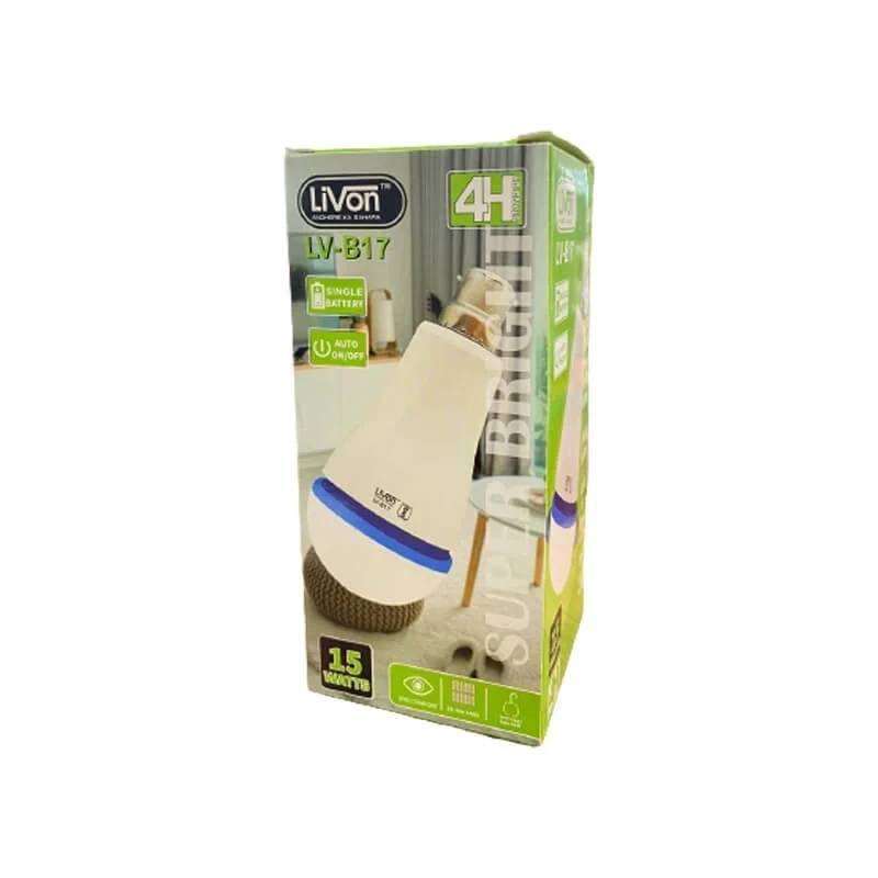 LIVON RECHARGEABLE LED BULB {15W}