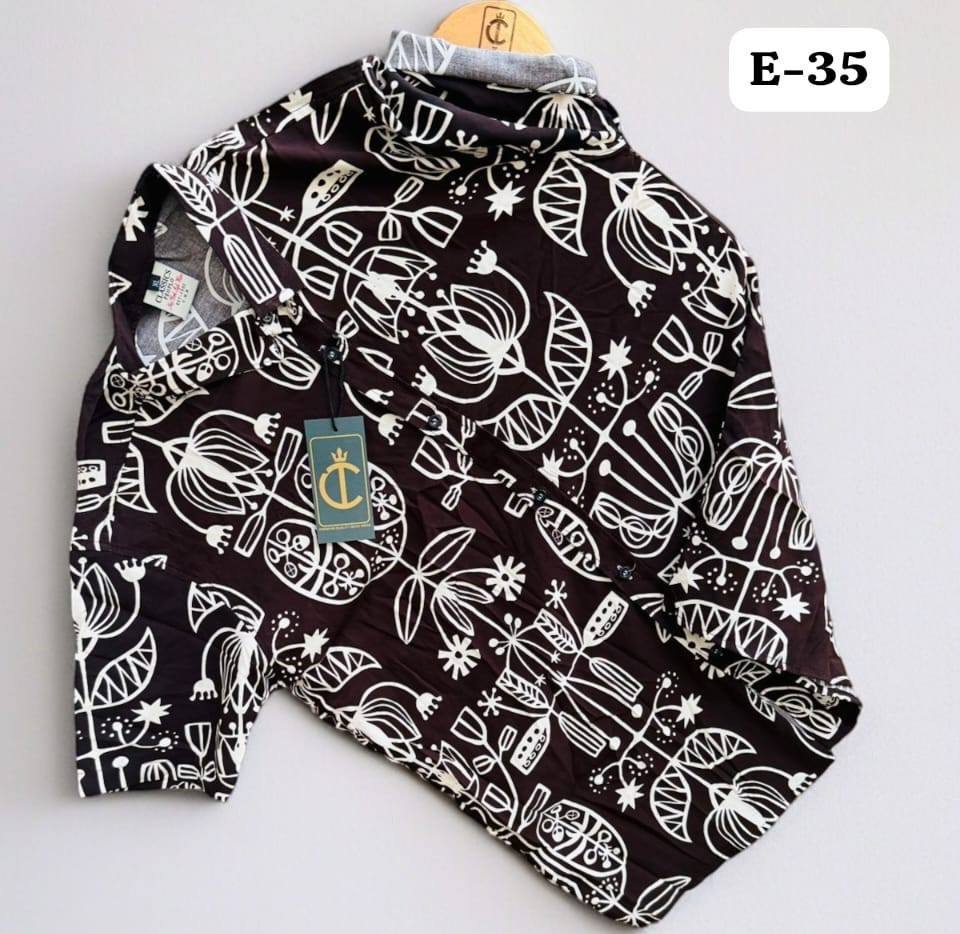 RELAXED-FIT HAWAIIAN SHIRT FOR MEN