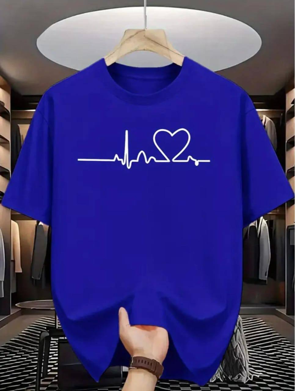 CASUAL & STYLISH TEE - DARK BLUE