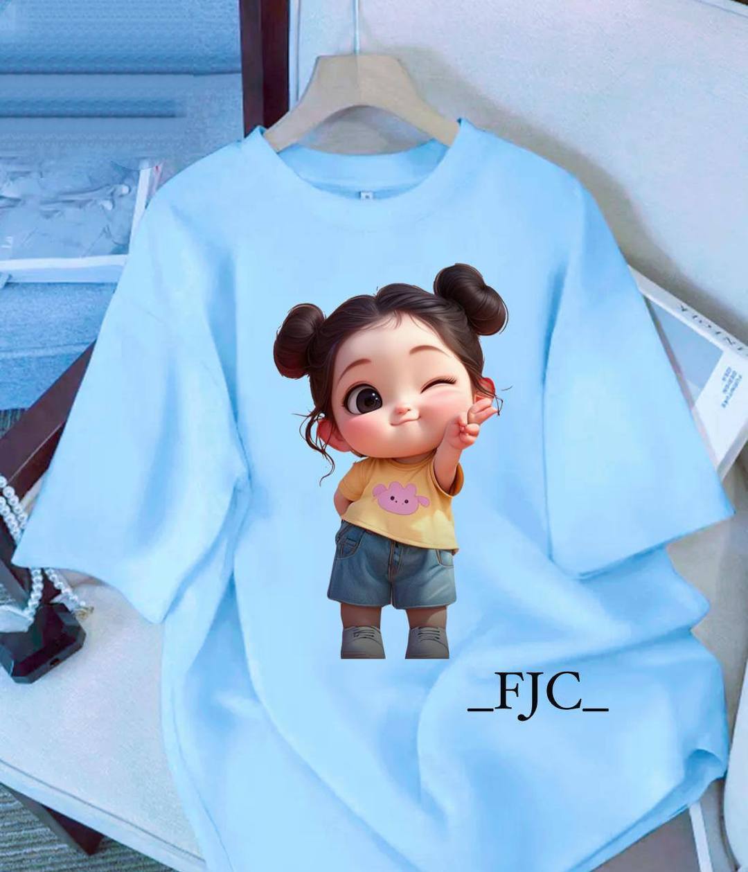 BLUE T SHIRT PATTERN