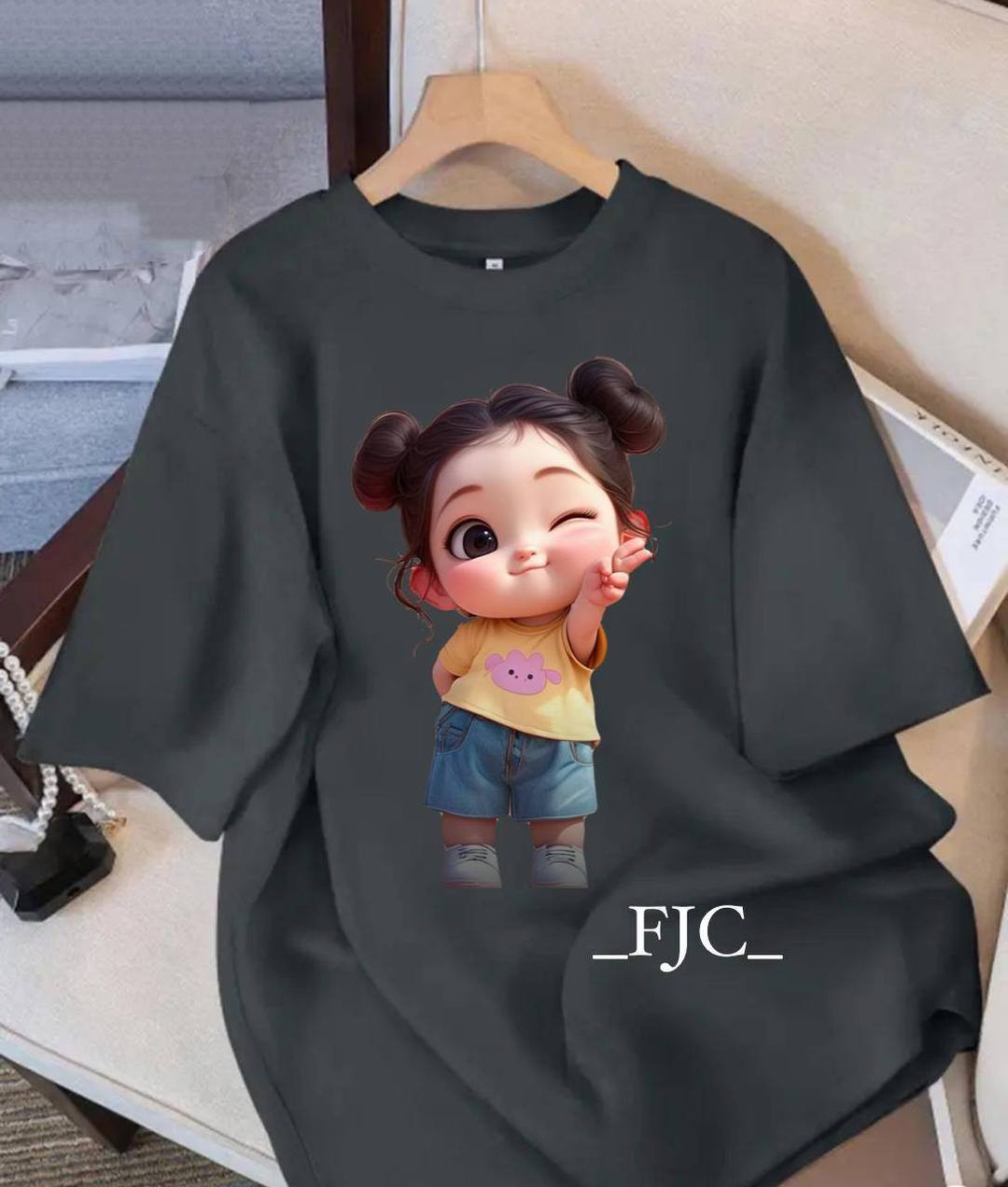 GREY DESIGN T SHIRT