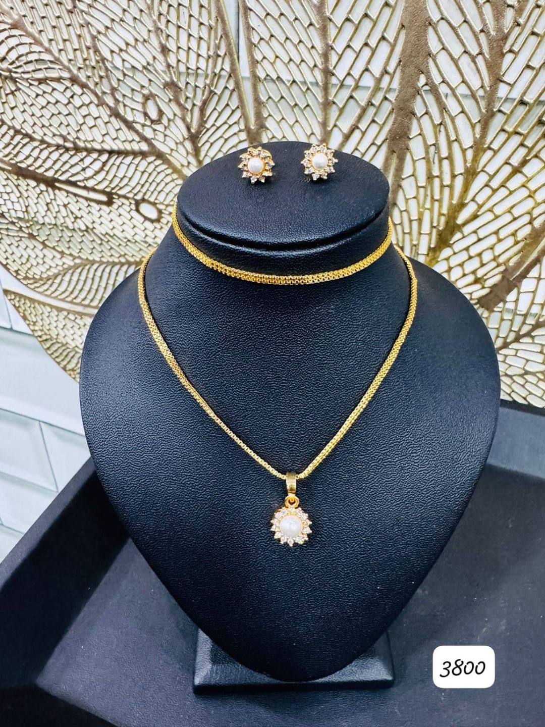 JEWELLERY SET GOLD PLATED