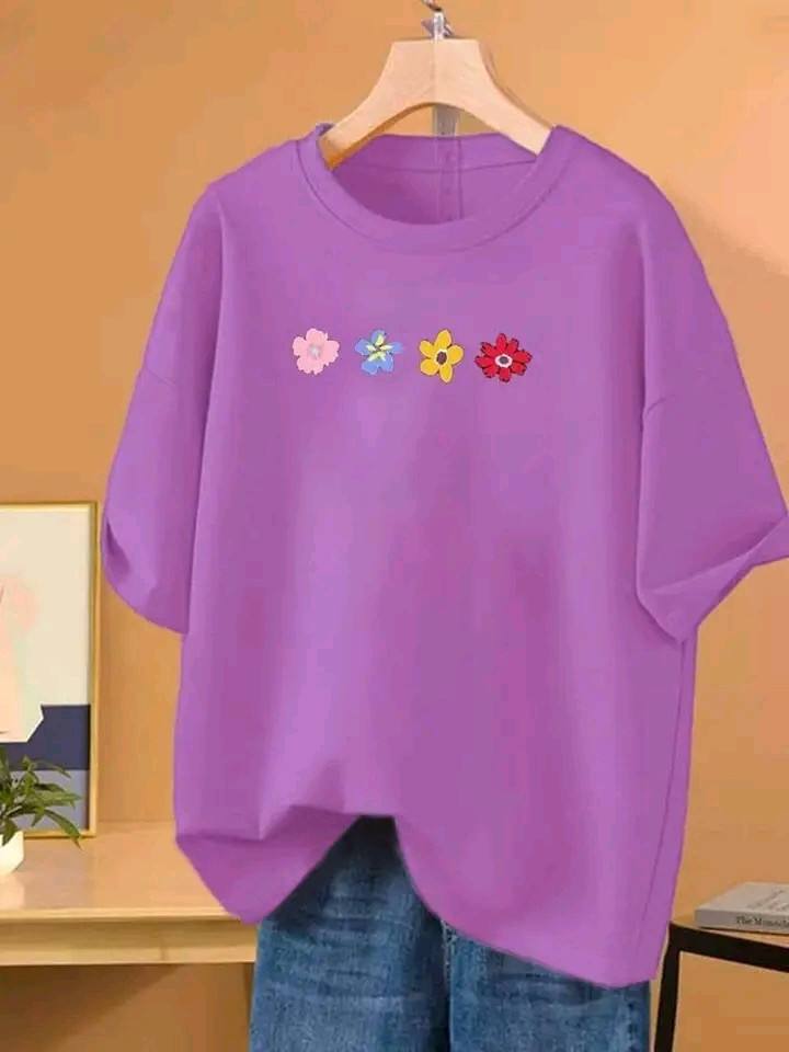 LADIES TRENDY T SHIRT DESIGN