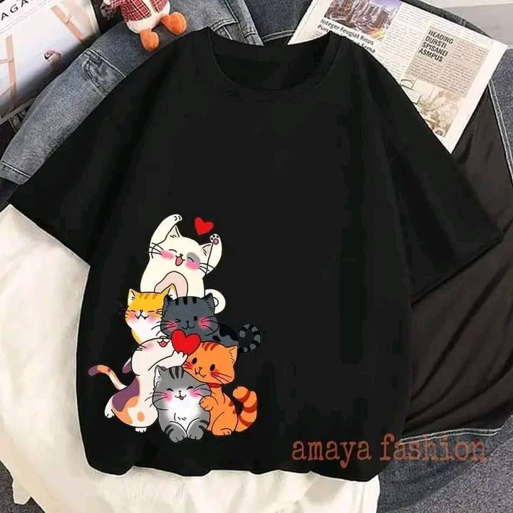 BLACK TRENDY T SHIRT