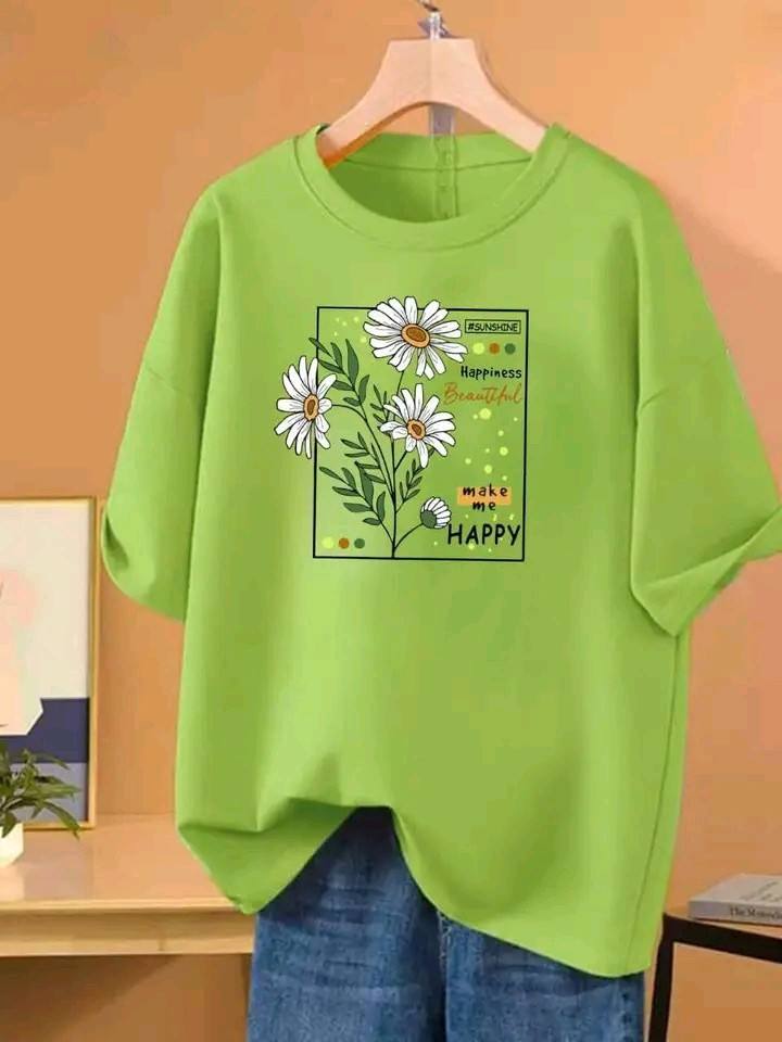 GREEN T SHIRT PATTERN
