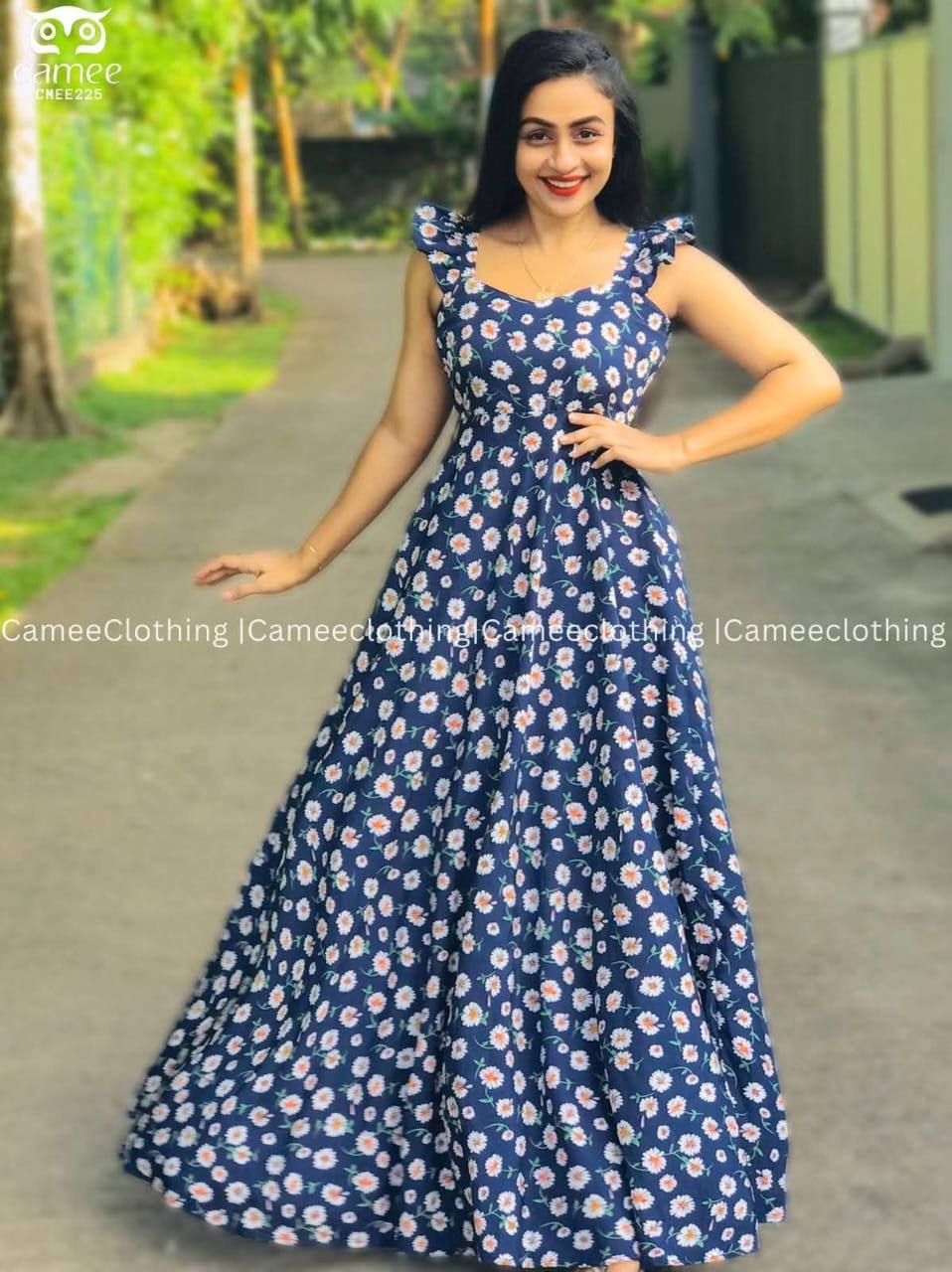 WOMEN'S CLOTHING LONG FROCK DESIGN