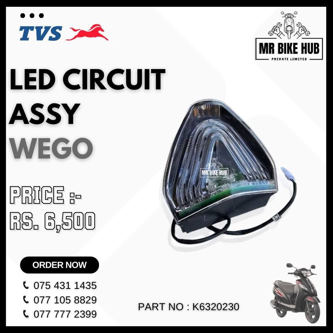 TVS LED CIRCUIT ASSY WEGO
