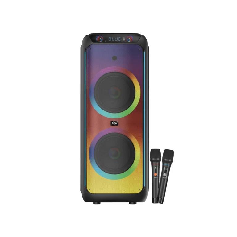 FUJI PORTABLE BLUETOOTH SPEAKER WITH TWO MICS FUBS-2631