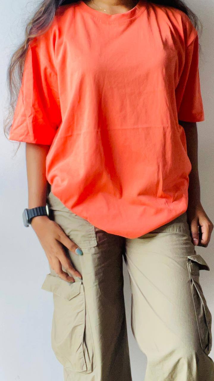 ORANGE DESIGN T SHIRT COLLECTION FOR LADIES