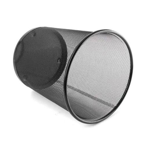 ROUND METAL WIRE MESH DUST BIN MEDIUM – MDGF082