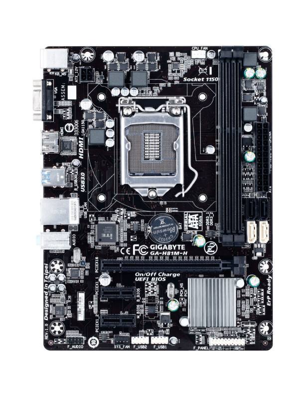 GIGABYTE H81M-H - MOTHERBOARD