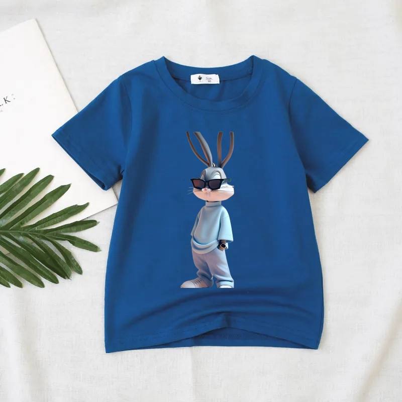 BLUE PRINTED DESIGN T SHIRT DESIGN