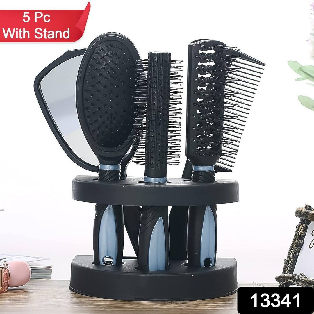 5 PCS COMB SET WITH STAND AVAILABLE
