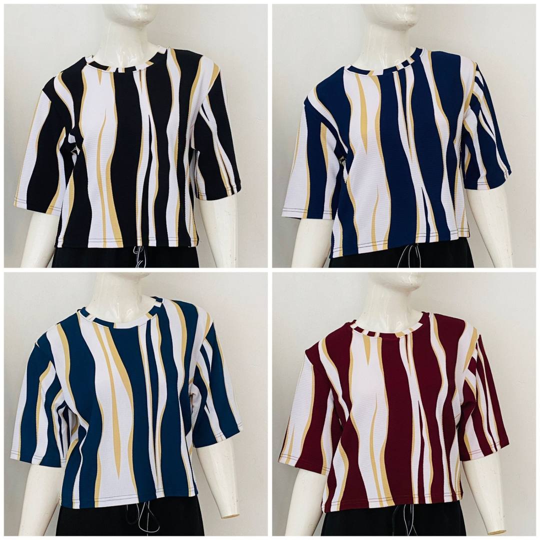 LADIES BAGGY OVERSIZE CROP TOP AVAILABLE FOR SALE